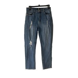 I&M Black Label Women's Size 7 Medium Wash High Rise Mom Jeans